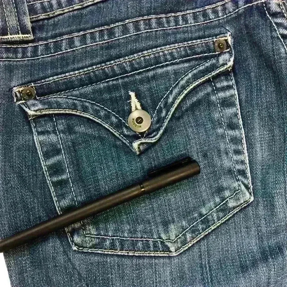 Hudson Blue Denim Bootcut 5-Pocket Jeans - Picture 13 of 13